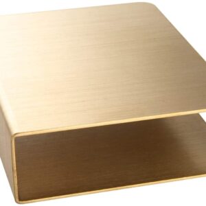 IMEEA Gold Napkin Holder Cocktail Napkin Holder Beverage Napkin Dispenser Stainless Steel Napkin Holder for Table