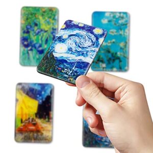 Magnets for Fridge Refrigerator Van Gogh Artwork Decorative Magnet for Kitchen Whiteboard Lockers for Adults Friends Art Lovers(Van Gogh A)