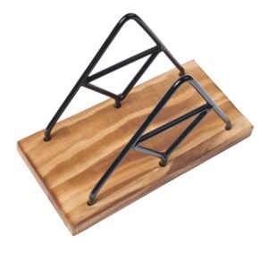 Zilphoba Napkin Holder, Wooden Napkin Holders for Kitchen, Dinner Table, Cocktail Bar, Tablecloth Decor