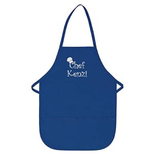 the apronplace personalized chef any name child apron regular add your own name for kids, kitchen, baking