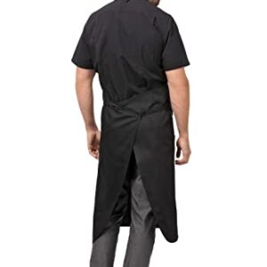 Chef Works Unisex Brio Chef Apron, Black, One Size