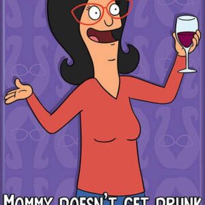 Ata-Boy Bob’s Burgers 'Mommy has Fun' Magnet - 2.5" x 3.5" Magnet for Refrigerators, Whiteboards & Locker Decorations…