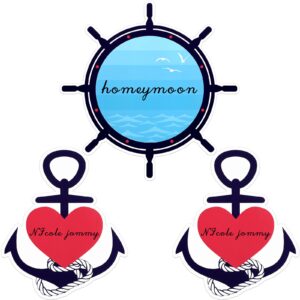 3 pcs cruise door decorations magnetic cruise door magnet anchor carnival cruise door magnet caribbean magnet nautical magnetic funny decorations for cruise ship party