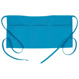 fame delta plus original 3 pocket waist apron - f9 -turquoise (wfa83283tu)