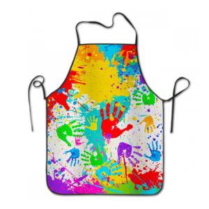 kids apron for girls boys, waterproof artist aprons toddler bib for painting cooking baking grilling