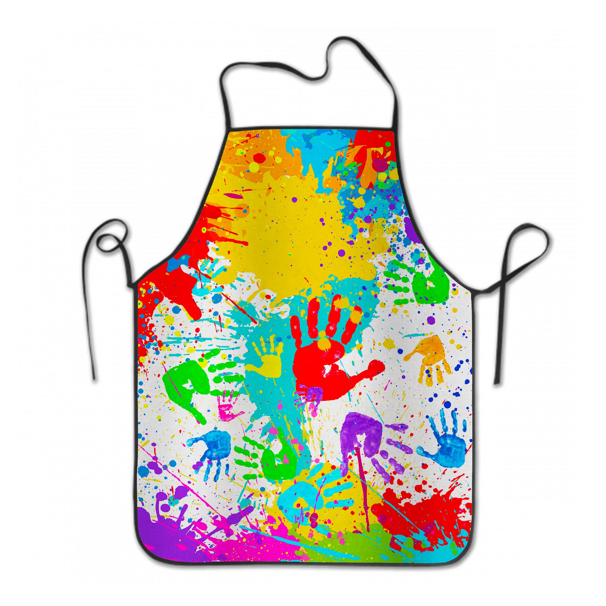 Kids Apron for Girls Boys, Waterproof Artist Aprons Toddler Bib for Painting Cooking Baking Grilling