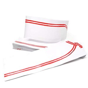 HONBAY 30PCS Disposable Paper Chef Hat Kitchen Cooking Chef Cap for Food Restaurants, Home Kitchen, School, Classes, Catering