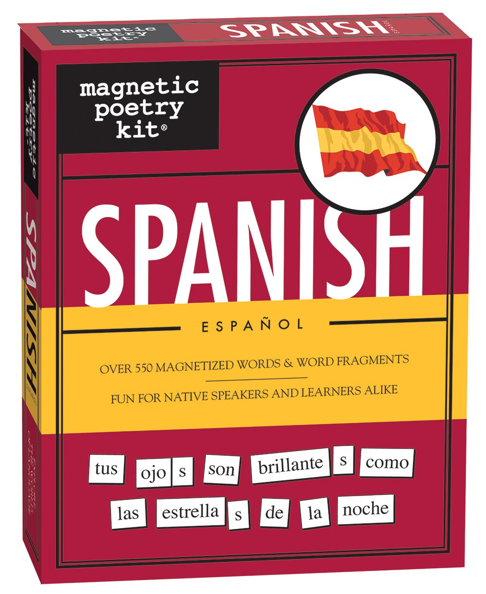 Magnetic Poetry - Spanish Kit - Words for Refrigerator - Write Poems and Letters on The Fridge - Made in The USA