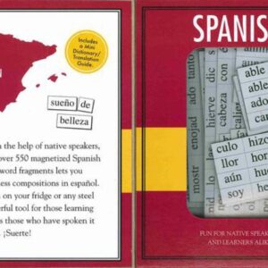 Magnetic Poetry - Spanish Kit - Words for Refrigerator - Write Poems and Letters on The Fridge - Made in The USA