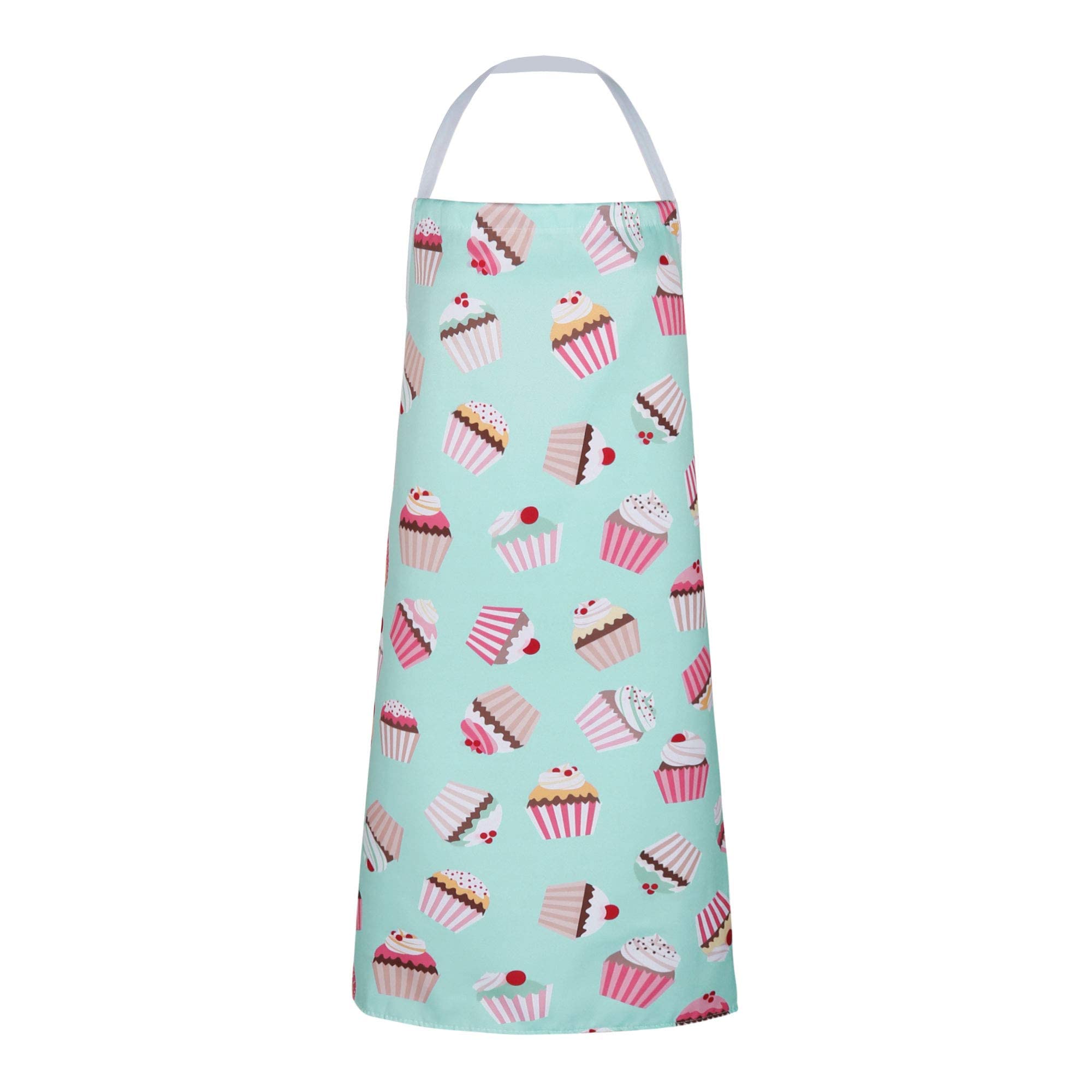 RosieLily Cupcake Apron for Women Cute Apron Cake Apron for Teen Girls Baking Apron Kitchen Apron for Cooking Gardening Grilling BBQ Blue Baking Gift for Baker Baking Supplies Teen Apron