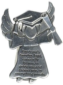 cathedral art (abbey & ca gift graduation angel visor clip, 2-1/2-inch, silver