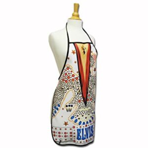 Midsouth Products Elvis Presley Apron White Jumpsuit