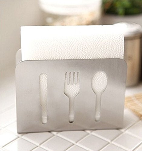 Modern Style Stainless Steel Collection Napkin Holder Paper Towel Rack