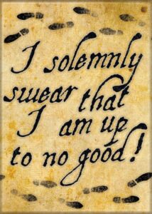 ata-boy harry potter i solemnly swear 2.5" x 3.5" magnet for refrigerators and lockers…