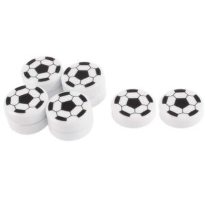 xmhf football shape magnetic sticker round soccer refrigerator whiteboard fridge magnet 10pcs