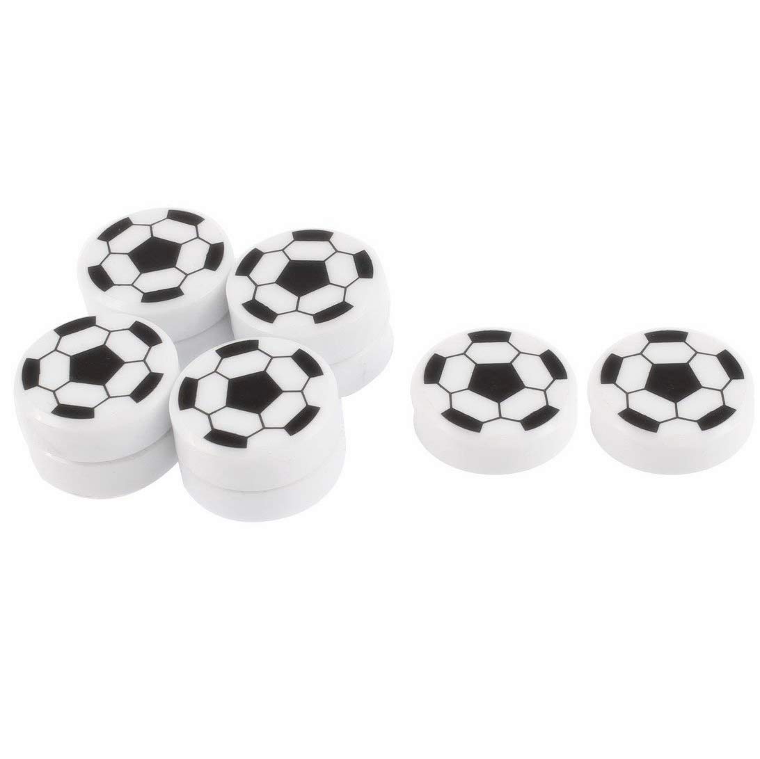 XMHF Football Shape Magnetic Sticker Round Soccer Refrigerator Whiteboard Fridge Magnet 10pcs