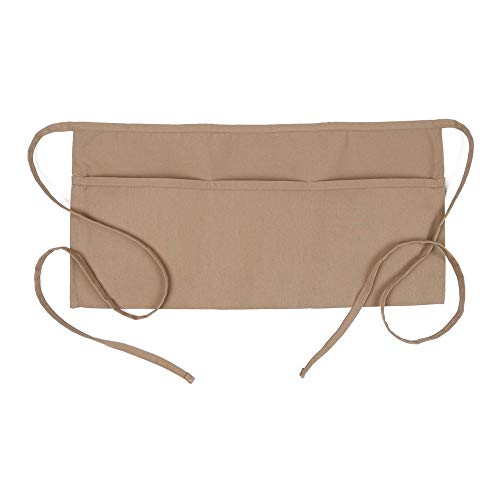 FAME Delta Plus Original 3 Pocket Waist Apron - F9 -Khaki (WFA18138KH)