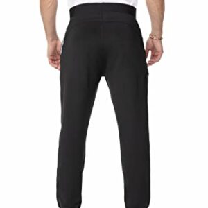 Chef Works Unisex Jogger 2.0 Chef Pants, Black, Large