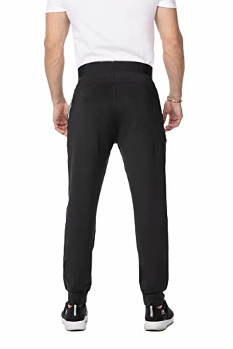 Chef Works Unisex Jogger 2.0 Chef Pants, Black, Large