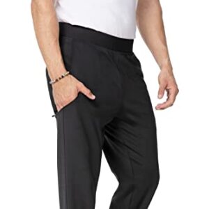 Chef Works Unisex Jogger 2.0 Chef Pants, Black, Large