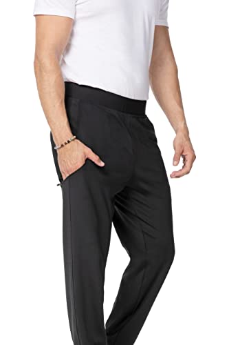 Chef Works Unisex Jogger 2.0 Chef Pants, Black, Large