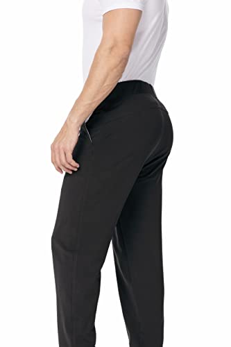 Chef Works Unisex Jogger 2.0 Chef Pants, Black, Large