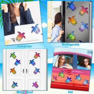 Bokon 8 Pieces Sea Turtle Magnets Cruise Door Decorations Magnetic Funny Cruise Door Magnets for Refrigerator Carnival Cruise Cabin Door Birthday Decorative Accessories (Sea Turtle)