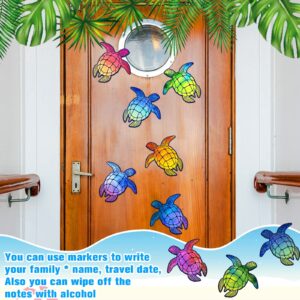 Bokon 8 Pieces Sea Turtle Magnets Cruise Door Decorations Magnetic Funny Cruise Door Magnets for Refrigerator Carnival Cruise Cabin Door Birthday Decorative Accessories (Sea Turtle)