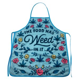 the food has weed in it funny marijuana 420 novelty kitchen accessories funny graphic kitchenwear 420 funny food novelty cookware green apron