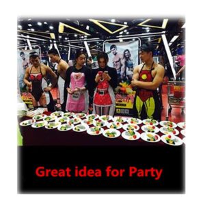 Funny Gag Sexy Bikini Aprons - 2 Pack Waterproof Apron Novelty Kitchen Cooking Apron Party Aprons Naked Man & Bikini Girl Novelty Aprons for Couples (Black Man+Lace Lady)