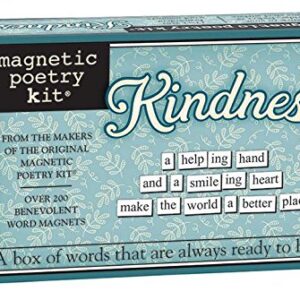 Kindness Magnetic Poetry Kit - Words for Refrigerator - Write Poems and Letters on The Fridge - Made in The USA