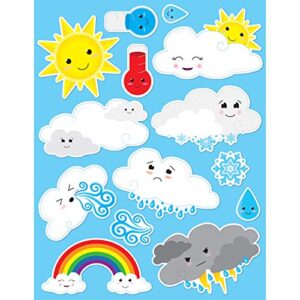 ashley productions die-cut magnets, cute weather