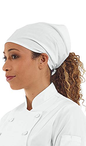 Professional Chef Bandana (One Size Fits Most, White)