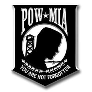p.o.w./m.i.a. insignia magnet by classic magnets, collectible souvenirs made in the usa
