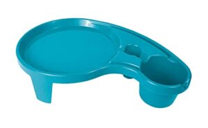 the original party pal, all-in-one food tray, ocean blue