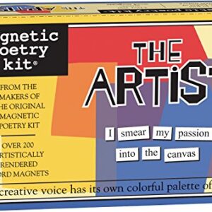 Magnetic Poetry - The Artist Kit - Words for Refrigerator - Write Poems and Letters on the Fridge - Made in the USA