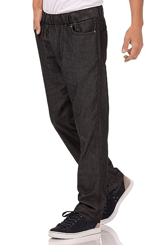 Chef Works Men's Gramercy Chef Pants, Black, Small