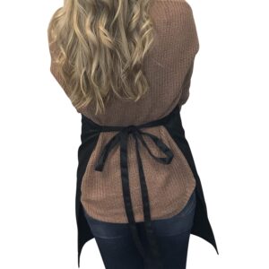 Plum Hill Funny Hair Stylist Apron for Women - First I Drink the Coffee - Salon Apron for Hair Stylists - Hairdresser Apron Smock Cosmetology Barber Apron Hairstylist Supplies