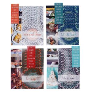 Ring Binder Depot, Recipe Cards 4 inch X 6 inch on Premium Thick Card Stock with Card Dividers Included! Great Gift for Amateurs or Experienced Chefs (Pack of 50)