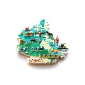 canada magnets for refrigerator canada map fridge magnet souvenir gift for easter monther‘s day home fridge kitchen
