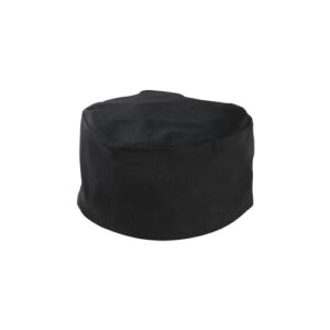 mercer culinary m60075wh skull cap with no mesh, black