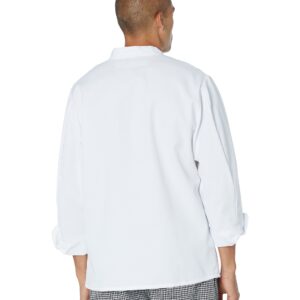 Red Kap Ten Pearl Button Chef CoatWhite MD