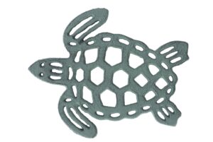 cast iron sea turtle trivets for hot dishes