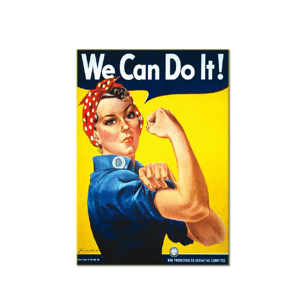 We Can Do it Refrigerator Magnet - [3" x 2"]