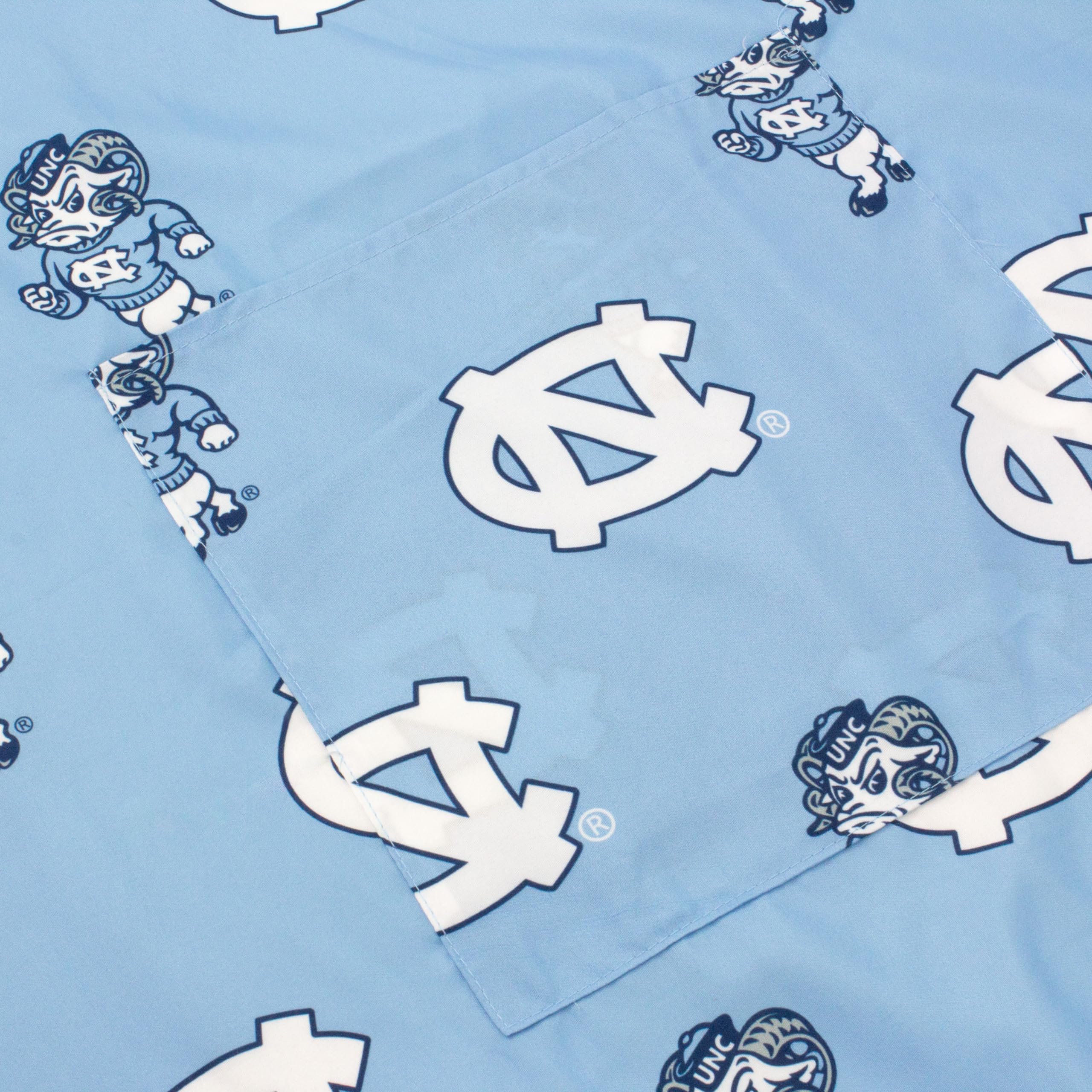 College Covers Everything Comfy North Carolina Tar Heels Tailgating or Grilling Apron With 9" Pocket, Fully Adjustable