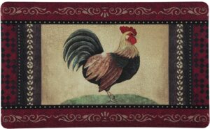 premium comfort kitchen mats (2-pack) (vintage rooster)*