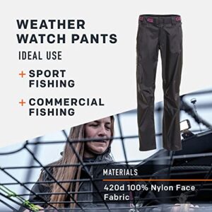 Grundéns Women's Weather Watch Pant | Updated | Waterproof, Stain-Resistant, Black, Large