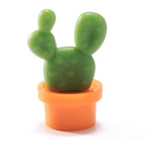 XYBHRC Fridge Magnet, 6PCS Cactus Fridge Magnets Mini Plant Refrigerator Artificial Plants Potted Stickers Cute for Magnet Boards Fridge Home Office Decor