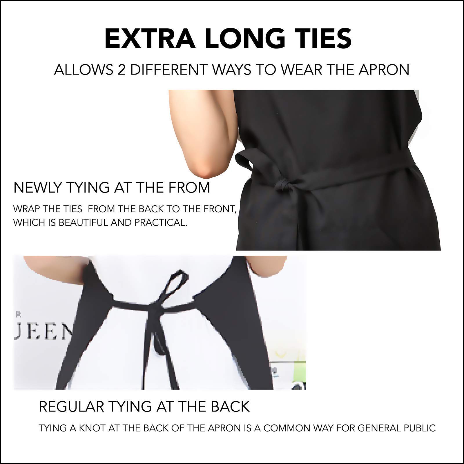 Ihopes Funny Black Apron for Women Men - This is Going to be Delicious - Cute Kitchen Chef Apron with 2 Pockets and Adjustable Neck Strap - Perfect Gifts for Birthday/Christmas/Thanksgiving for Family