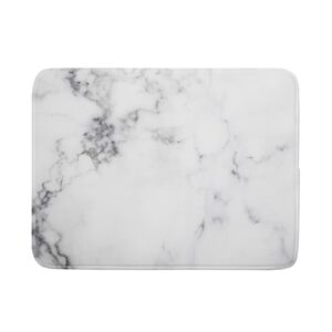 marble dish drying mat kitchen decor for counter drying mat 18x24 inch microfiber reversible absorbent grey and white dish mat dish drainer rack dishes pad for coffee mat bar mats
